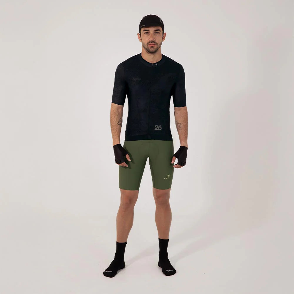 TRICOTA CICLISMO M/C ESSENTIAL BLACK PARA HOMBRE