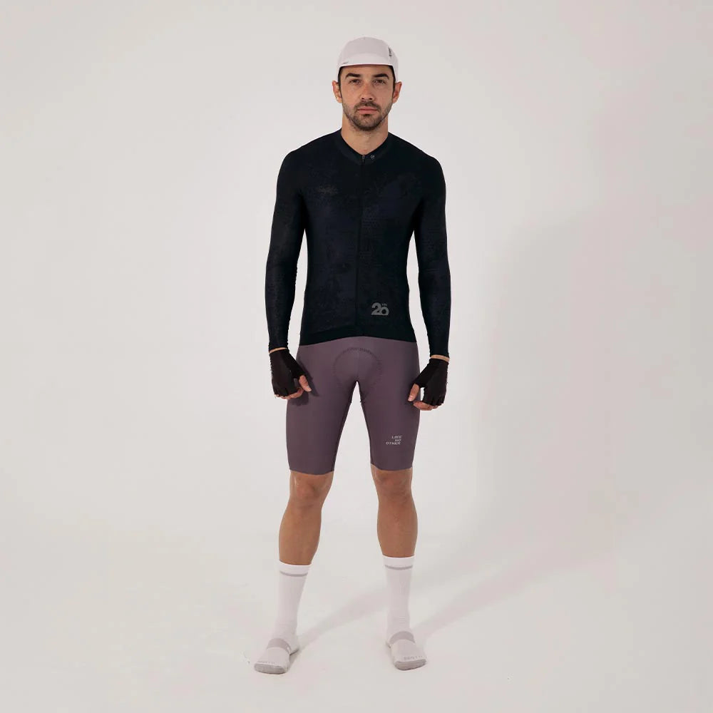 TRICOTA CICLISMO M/L ESSENTIAL BLACK PARA HOMBRE
