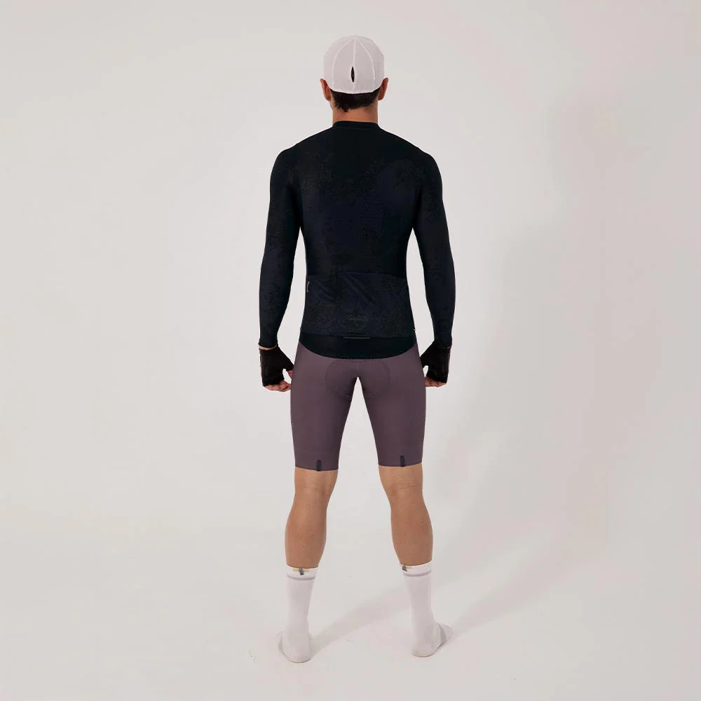 TRICOTA CICLISMO M/L ESSENTIAL BLACK PARA HOMBRE