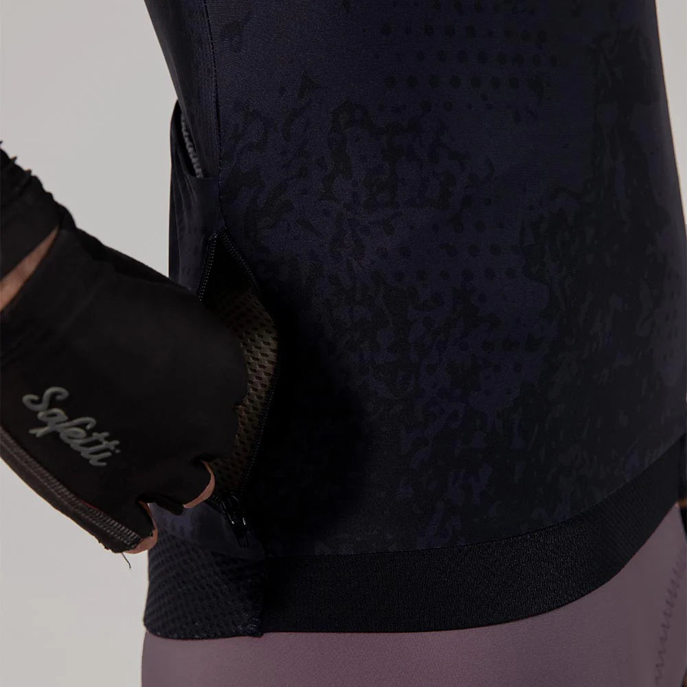 TRICOTA CICLISMO M/L ESSENTIAL BLACK PARA HOMBRE