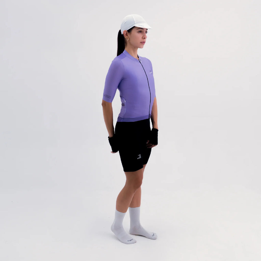 TRICOTA CICLISMO M/C UVA PARA MUJER