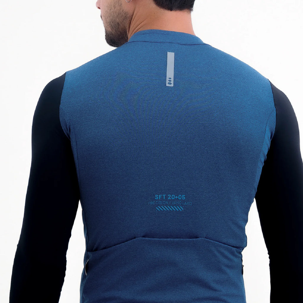 TRICOTA CICLISMO M/L CLIMATE AZUL PARA HOMBRE