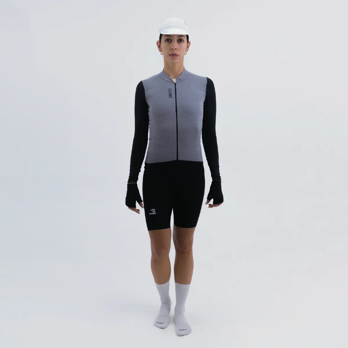 TRICOTA CICLISMO M/L CLIMATE GRIS PARA MUJER