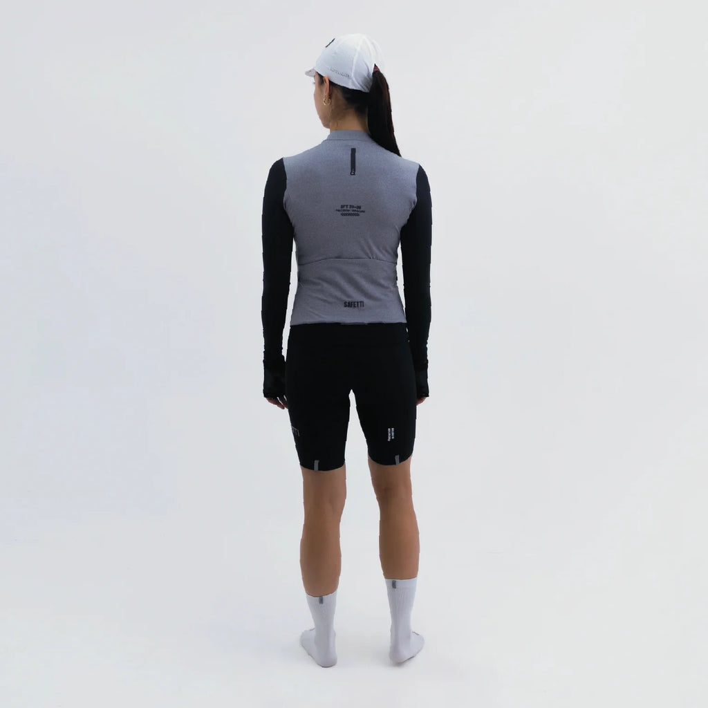 TRICOTA CICLISMO M/L CLIMATE GRIS PARA MUJER