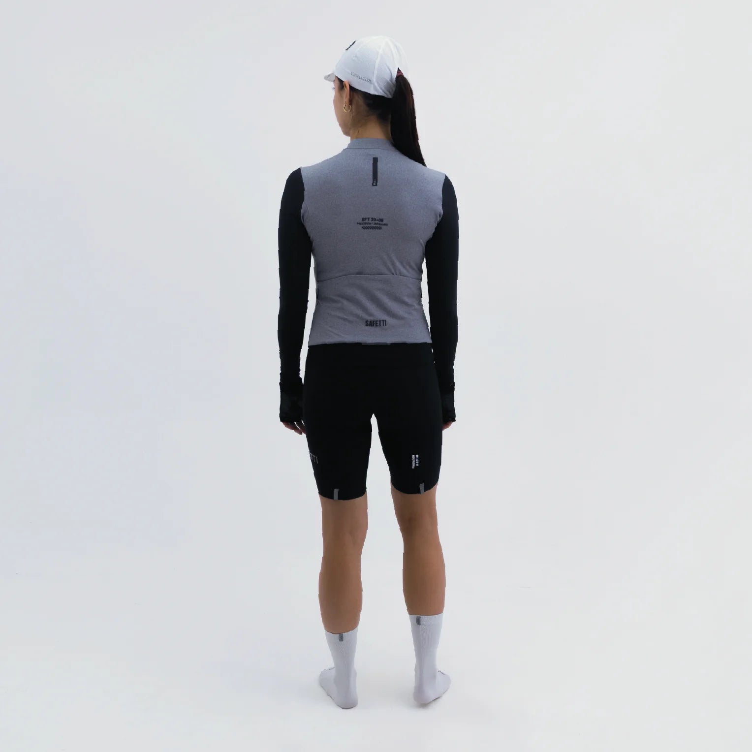 TRICOTA CICLISMO M/L CLIMATE GRIS PARA MUJER