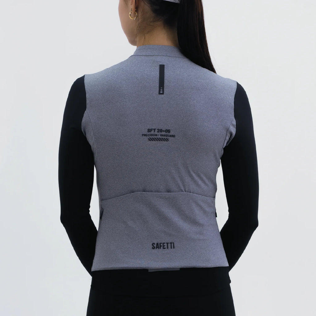 TRICOTA CICLISMO M/L CLIMATE GRIS PARA MUJER