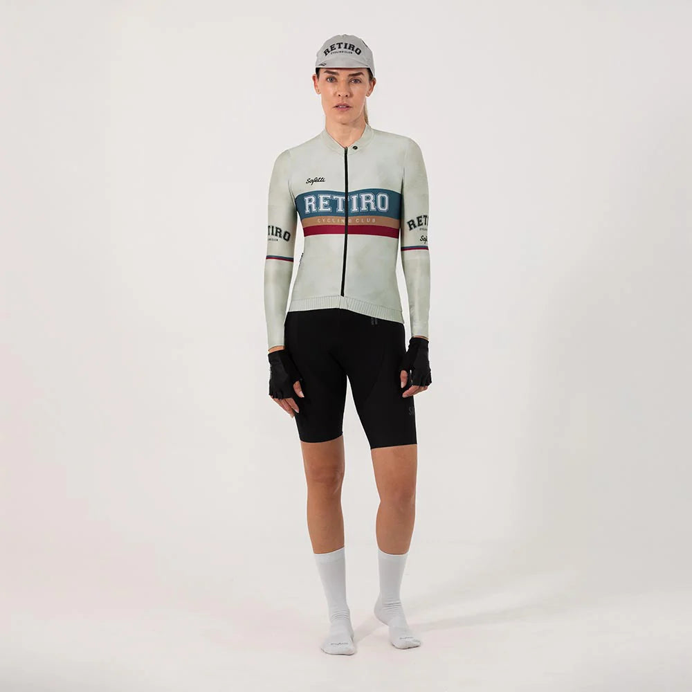 TRICOTA CICLISMO M/L RETIRO 2025 PEARL PARA MUJER