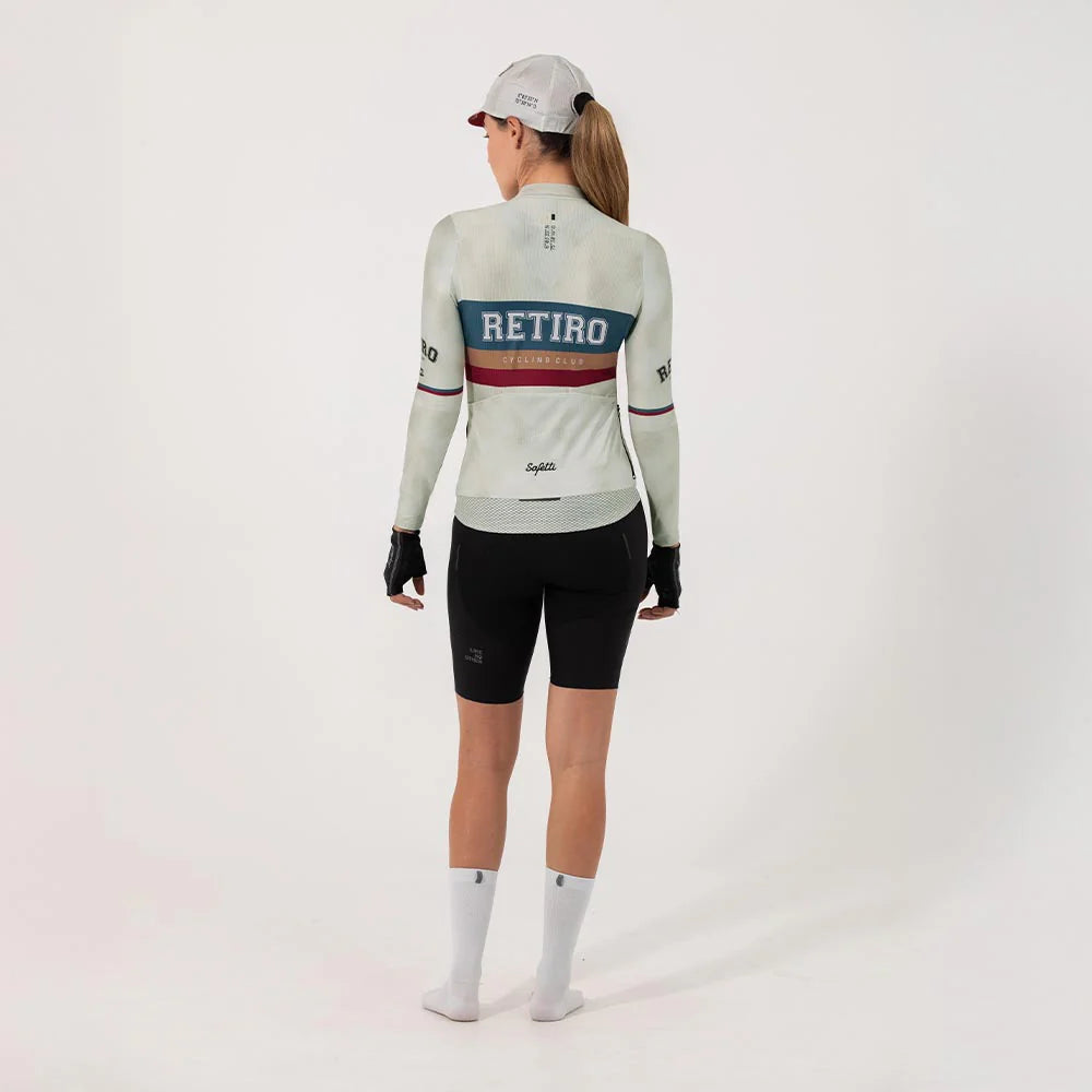 TRICOTA CICLISMO M/L RETIRO 2025 PEARL PARA MUJER
