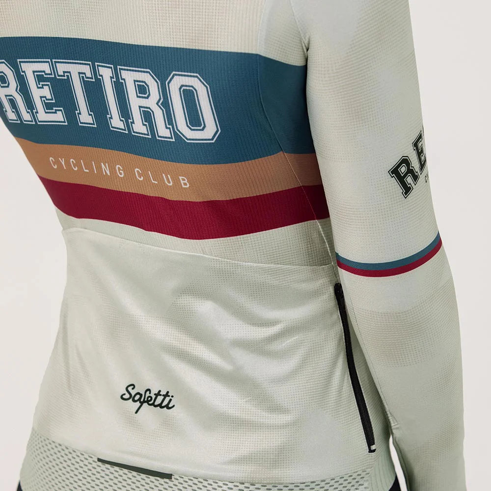 TRICOTA CICLISMO M/L RETIRO 2025 PEARL PARA MUJER