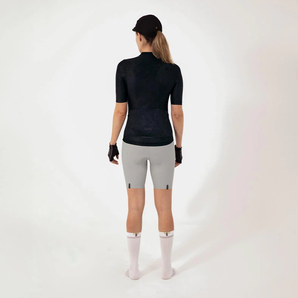 TRICOTA CICLISMO M/C ESSENTIAL BLACK PARA MUJER