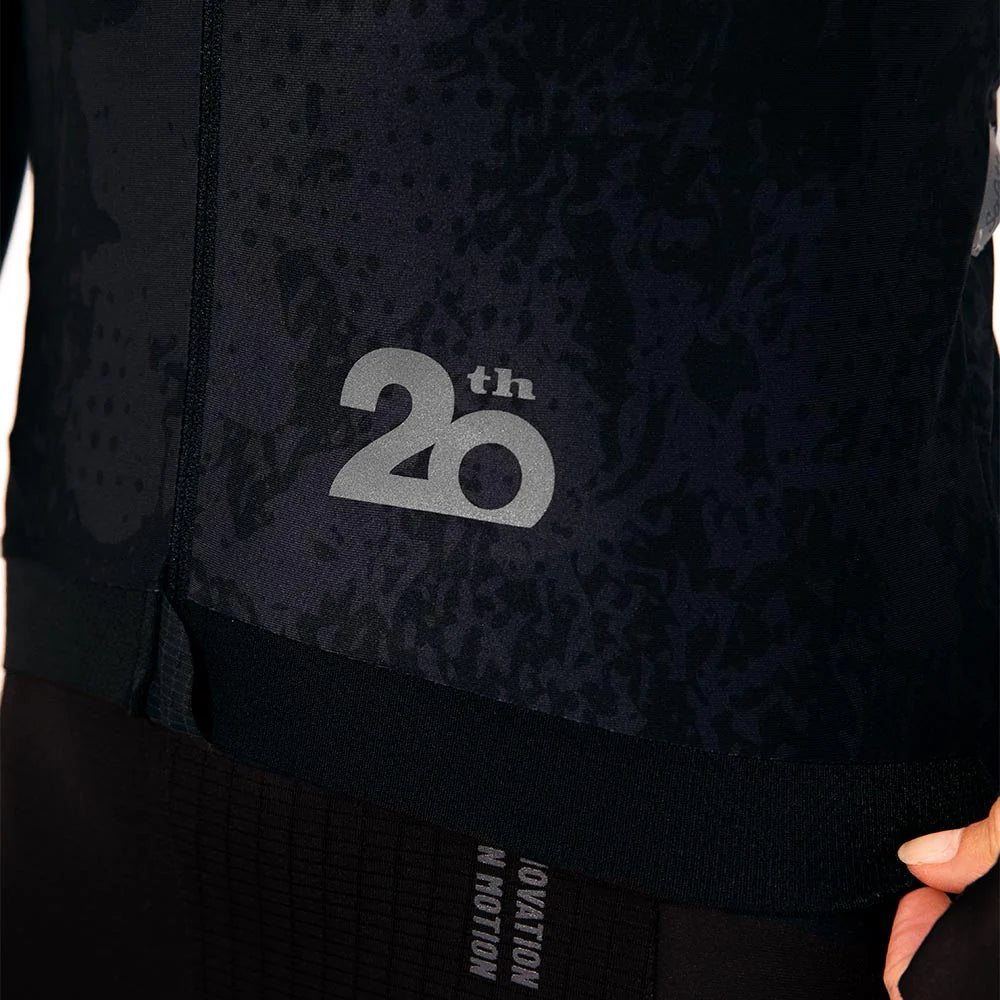 TRICOTA CICLISMO M/L ESSENTIAL BLACK PARA MUJER