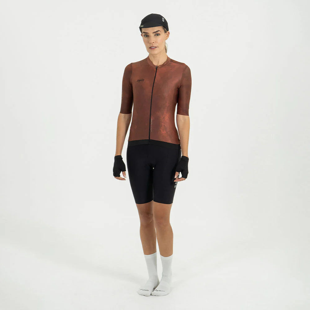 TRICOTA CICLISMO M/C SUNSETTIDE RUSSET PARA MUJER