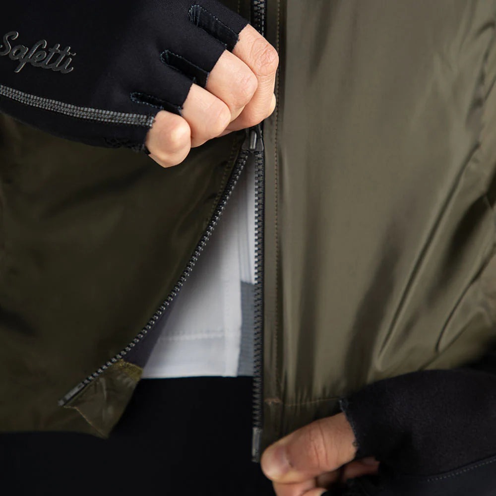 CORTA VIENTO CICLISMO TIVOLI OLIVA PARA HOMBRE