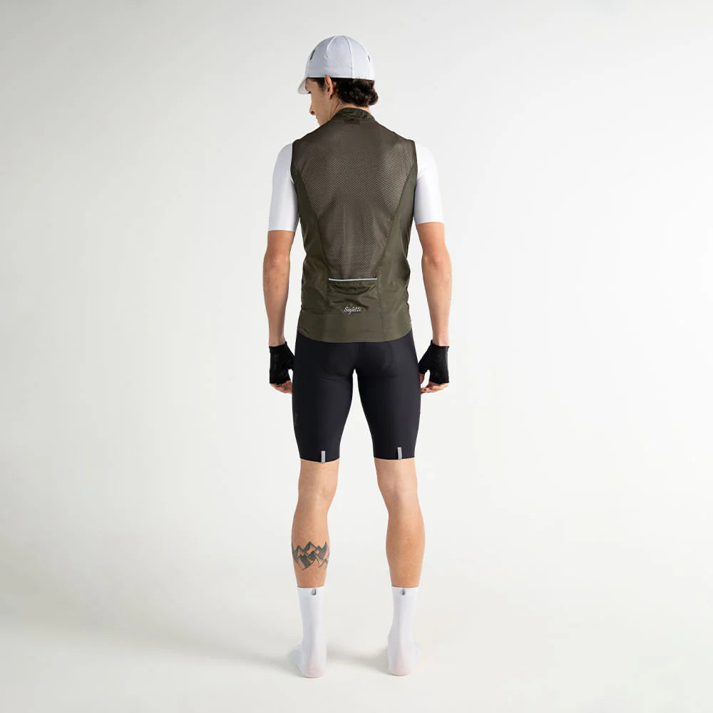 CORTA VIENTO CICLISMO TIVOLI OLIVA PARA HOMBRE