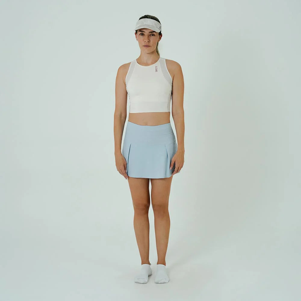 FALDA SHORT RUNNING/PÁDEL FLOW FIT SKY PARA MUJER