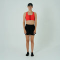 CALZA RUNNING/PÁDEL CON SHORT BREEZE NERO PARA MUJER