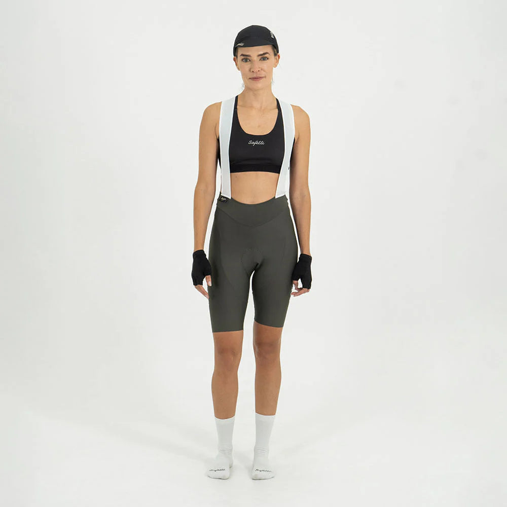CALZA CICLISMO GIRONA COLORS GRIS 2.0 PARA MUJER