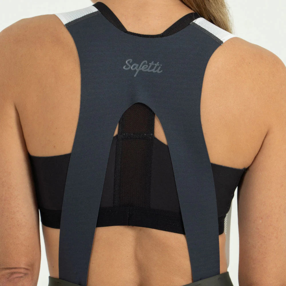 CALZA CICLISMO GIRONA COLORS GRIS 2.0 PARA MUJER