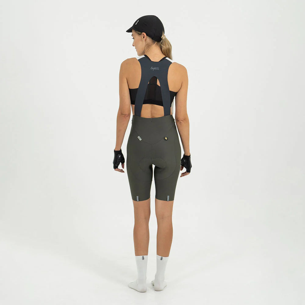CALZA CICLISMO GIRONA COLORS GRIS 2.0 PARA MUJER