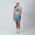 CALZA CICLISMO GIRONA COLORS AZUL POLVO PARA MUJER NEW