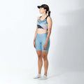 SHORT RUNNING TITÁN 2.0 AZUL POLVO PARA MUJER